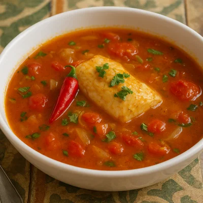 Sopi di Piska – Karibische Fischsuppe mit Kokosmilch