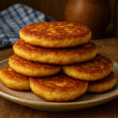 Karibische Johnny Cakes (frittierte Maismehl-Küchlein)