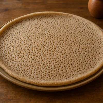Äthiopisches Injera aus Teff