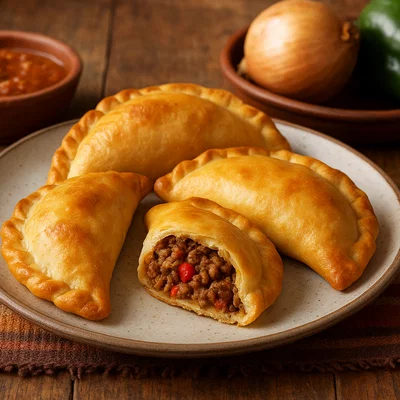 Klassische Rindfleisch-Empanadas