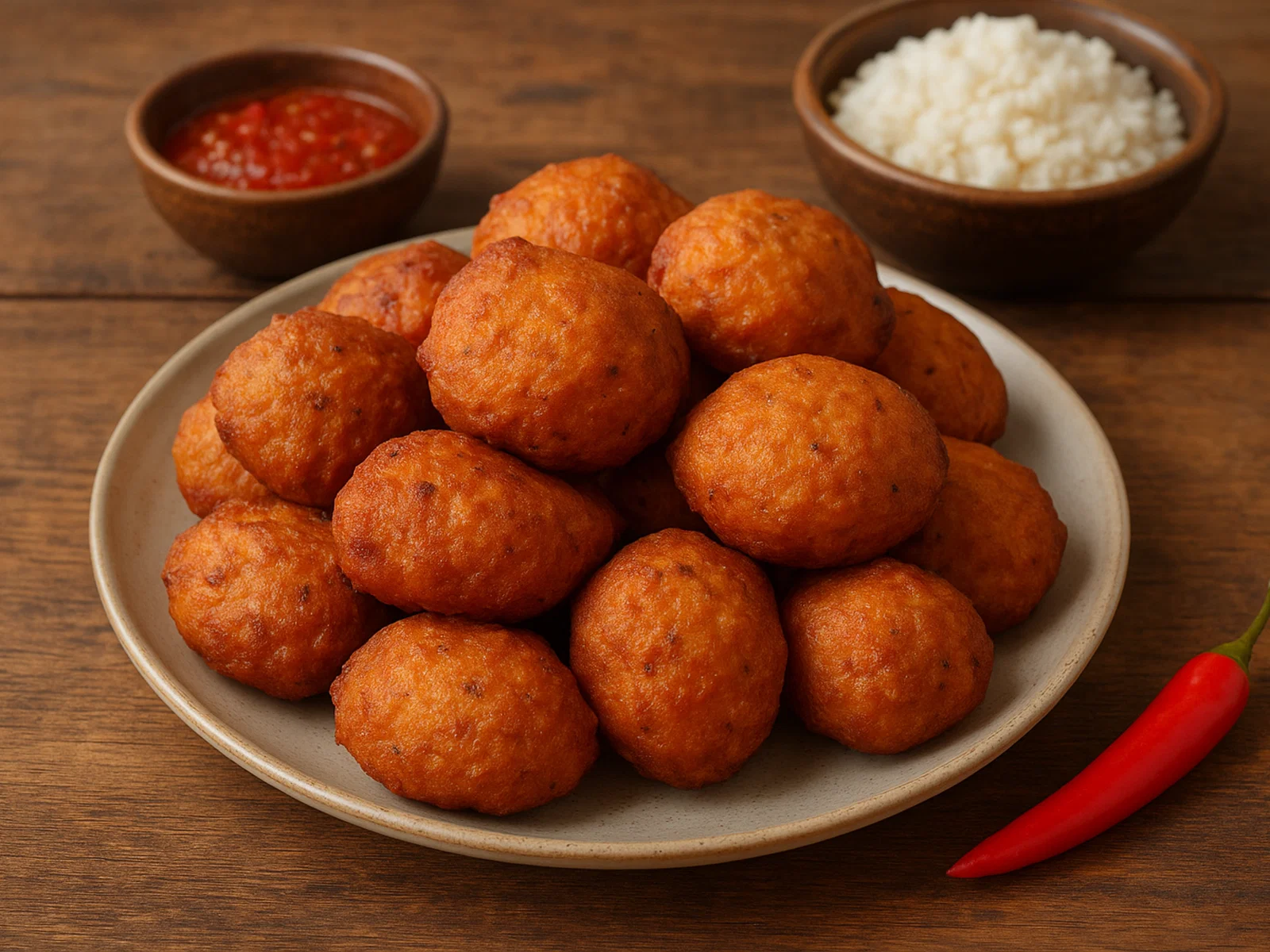 Akara – Westafrikanische Bohnenkrapfen