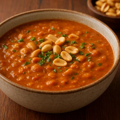 Erdnusssuppe