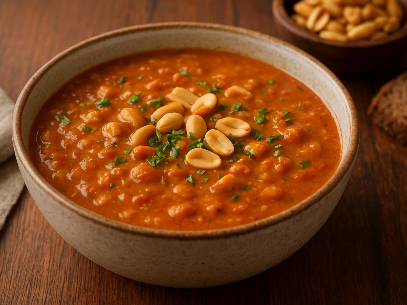 Erdnusssuppe