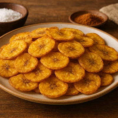 Kochbananen-Chips