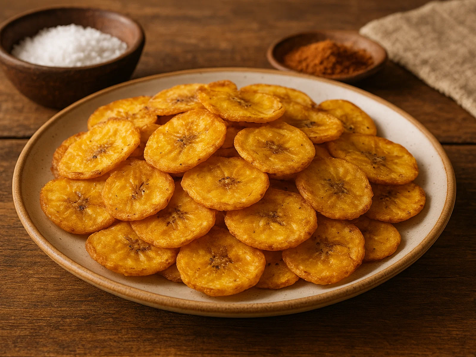 Kochbananen-Chips