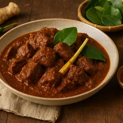 Indonesisches Rindfleisch-Rendang