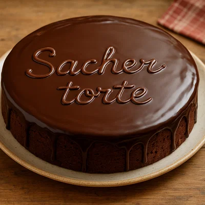 Klassische Wiener Sachertorte