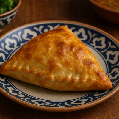 Samsa – usbekische Lamm-Teigtaschen