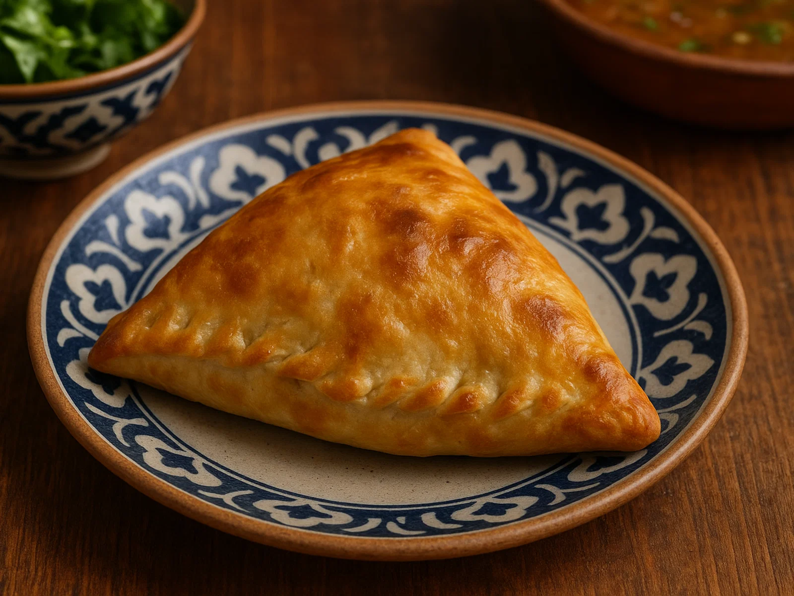 Samsa – usbekische Lamm-Teigtaschen