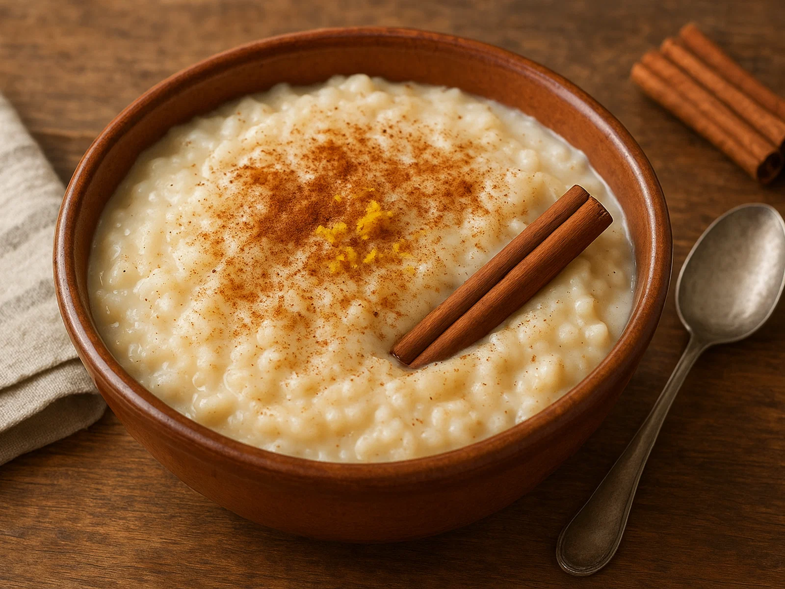 Cremiger Arroz con Leche (Spanischer Milchreis)