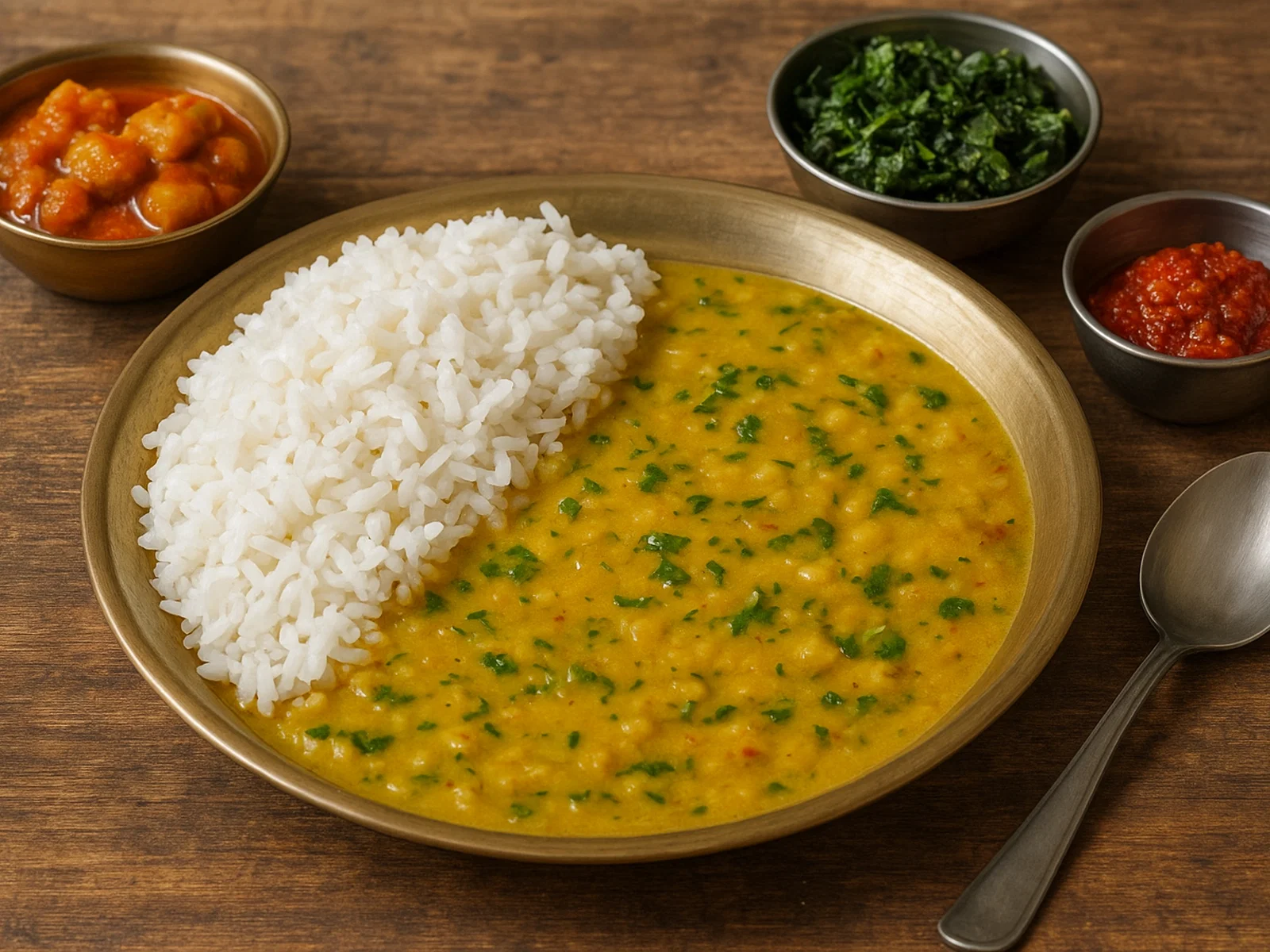 Dal Bhat – Nepalesischer Linseneintopf mit Reis
