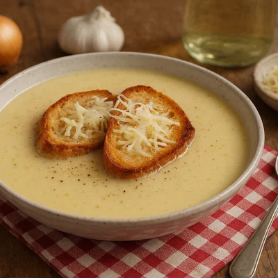 Burgenländische Weißweinsuppe