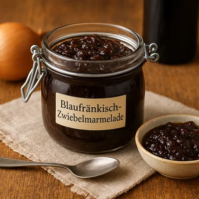 Blaufränkisch-Zwiebelmarmelade