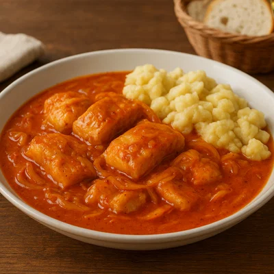 Burgenländischer Fischpaprikás