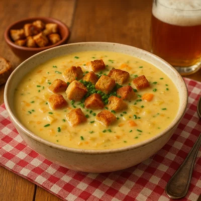 Pannonia-Weizenbiersuppe