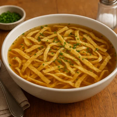 Österreichische Frittatensuppe