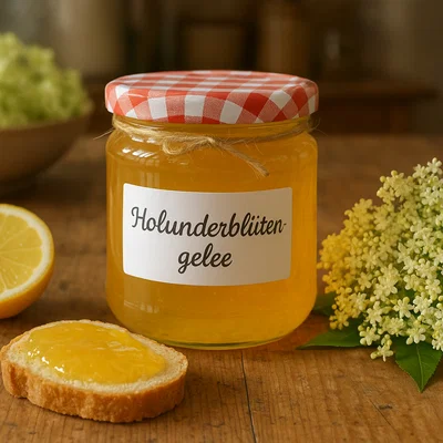 Holunderblütengelee