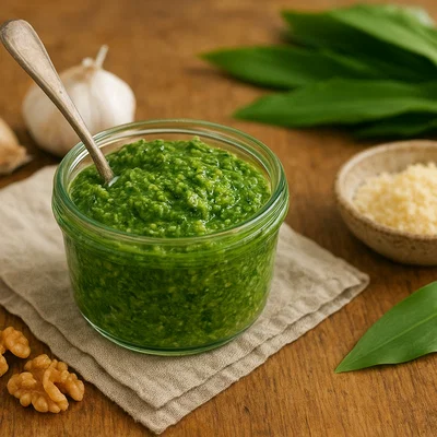 Bärlauchpesto – würzige Frühlingssauce
