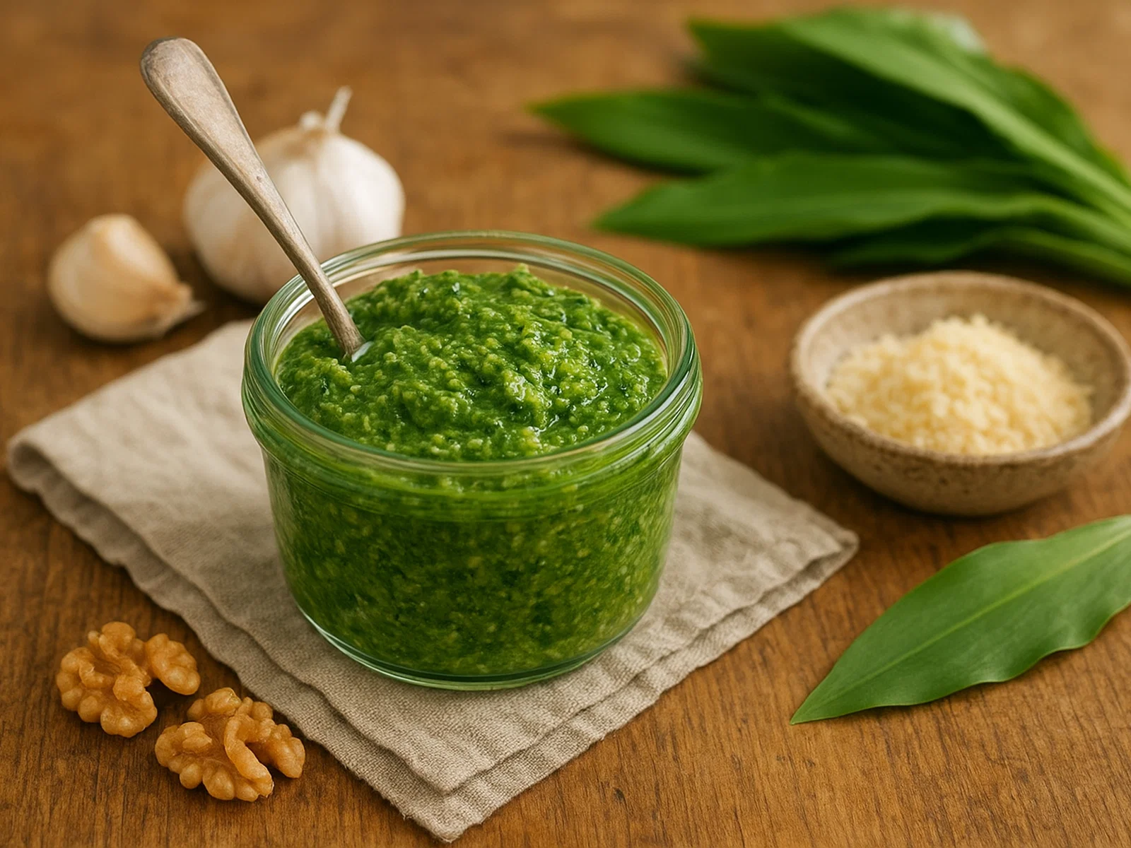 Bärlauchpesto – würzige Frühlingssauce