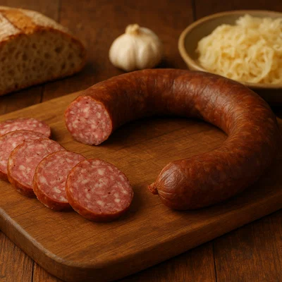Kärntner Hauswurst (einfach zu Hause gemacht)