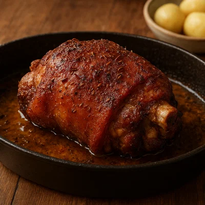 Kärntner Schweinsstelze aus dem Ofen