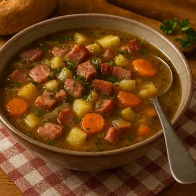 Kärntner Specksuppe