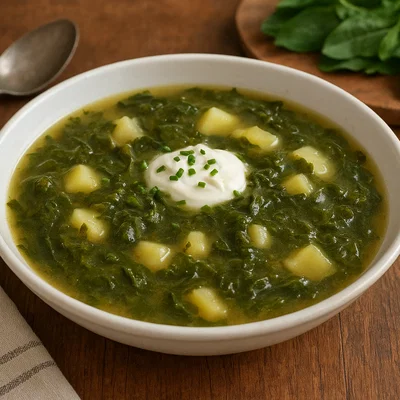 Kärntner Sauerampfersuppe