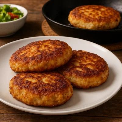 Kaspressknödel aus der Pfanne