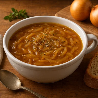 Weinviertler Zwiebelsuppe