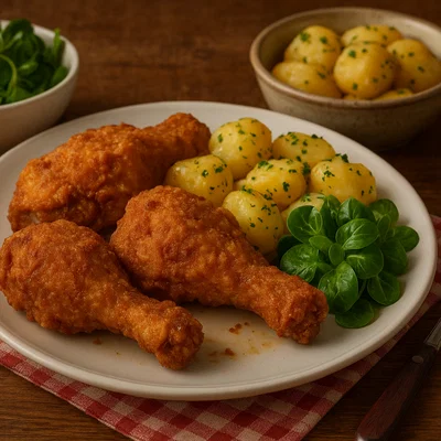 Niederösterreichisches Backhendl