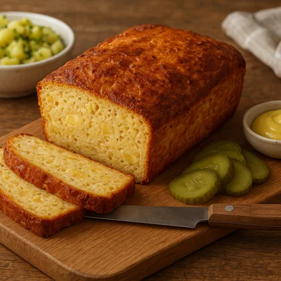Innviertler Leberkäse aus Almkäse