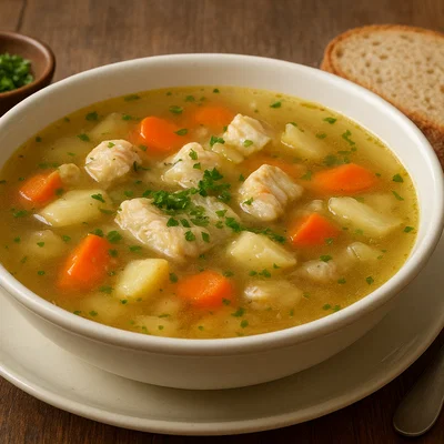 Traunsee-Fischersuppe