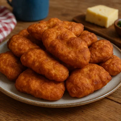 Prügelkrapfen aus der Pfanne (süß oder herzhaft)
