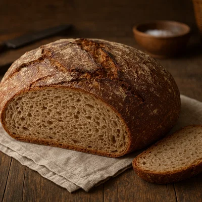 Salzburger Bauernbrot – rustikales Mischbrot mit Sauerteig