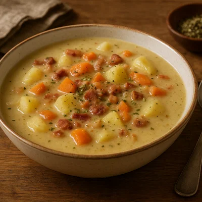 Kartoffelsuppe Salzburger Art