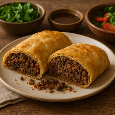 Hausgemachter Lungenstrudel (herzhaft, klassisch österreichisch)