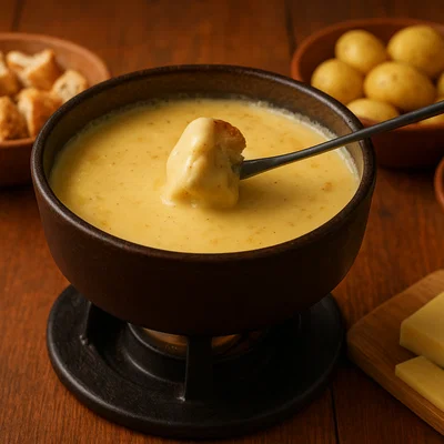 Salzburger Almkäsefondue