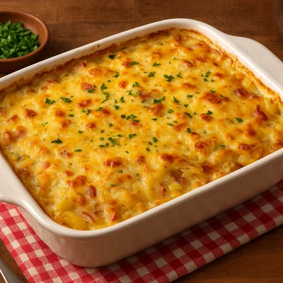 Salzburger Almgratin mit Käse-Sahne-Kruste