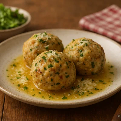 Salzburger Steinpilzknödel