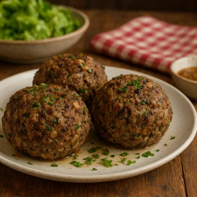 Salzburger Schwarzbrotknödel