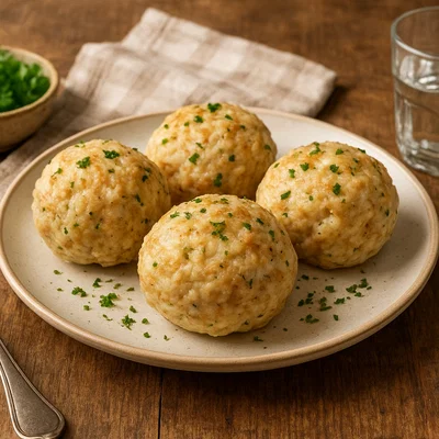 Salzburger Knödelbrot (Semmelknödel aus der Alpenküche)
