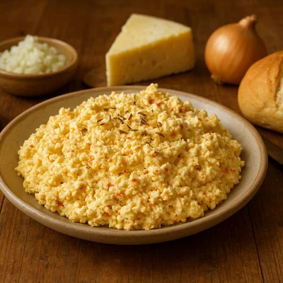 Steirische Almkäsejause – herzhafter Aufstrich für Brot und Semmel