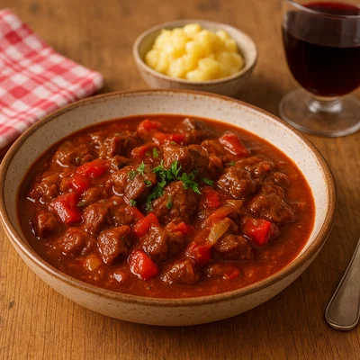 Steirisches Wein-Gulasch