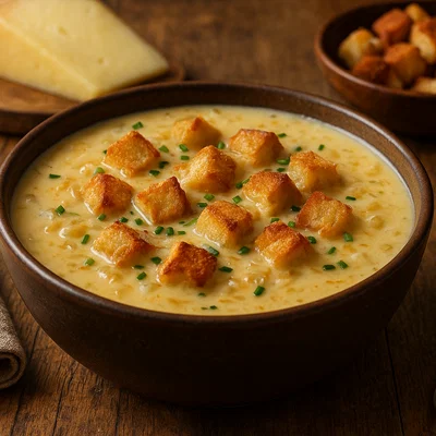 Tiroler Käsesuppe