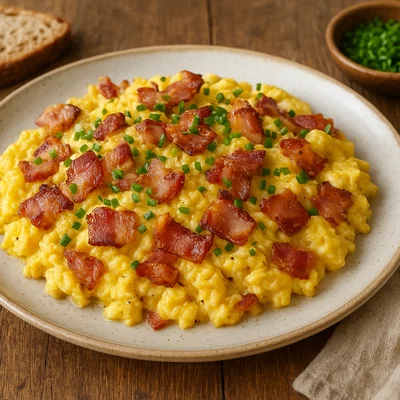 Rührei mit Tiroler Speck