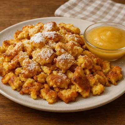 Bröselschmarrn – knusprig-zerrissene Mehlspeise