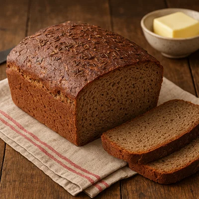 Roggenbrot Tiroler Art mit Sauerteig