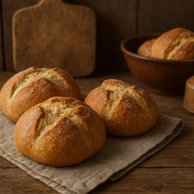Tiroler Semmel – rustikale knusprige Brötchen