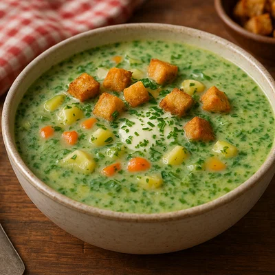 Tiroler Kräutersuppe