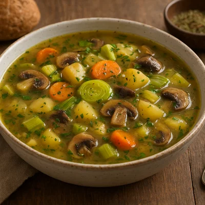Tiroler Wildgemüsesuppe
